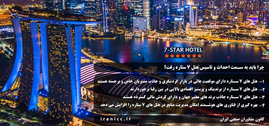 طرح توجیهی تاسیس هتل 7 ستاره